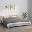 Manta con peso con funda tela gris 155x220 cm 11 kg