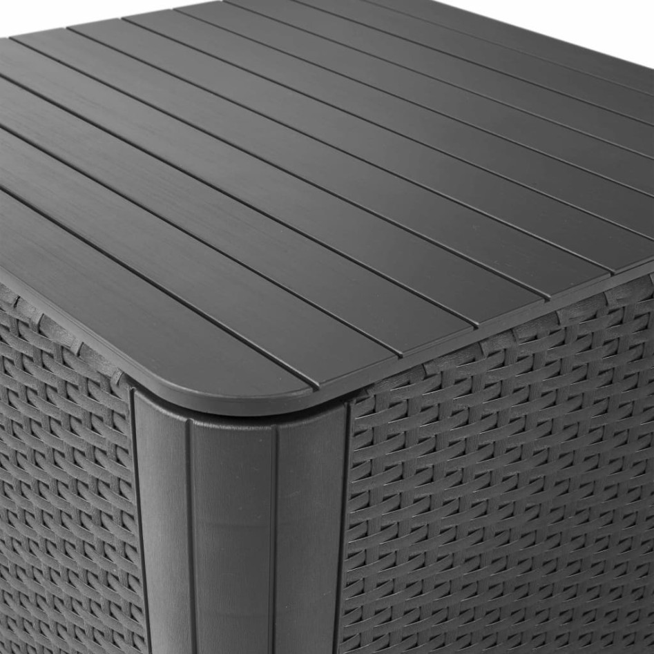 Keter Mesa auxiliar de jardín Luzon+ color grafito