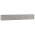 Arriate oxidado de acero corten 320x40x45