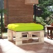 Otomana de jardín de palets madera de pino impregnada