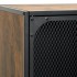 Mueble de TV metal y MDF marrón rústico 105x36x47
