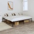 Estructura de cama de metal negro 180x200