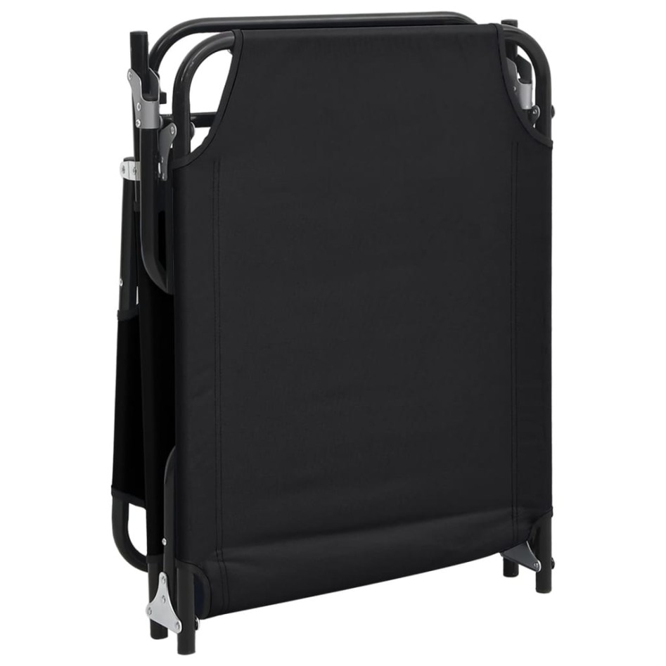 Tumbona plegable acero recubrimiento en polvo tela Oxford