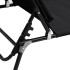 Tumbona plegable acero recubrimiento en polvo tela Oxford