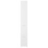 Armario de baño madera contrachapada blanco 25x26,5x170