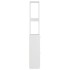 Armario de baño madera contrachapada blanco 25x26,5x170