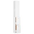 Armario de baño madera contrachapada blanco 25x26,5x170