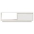 Mueble de TV de madera maciza de pino blanco 110x30x33,5