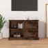Mueble de TV madera contrachapada roble ahumado 73x35,5x47,5
