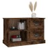 Mueble de TV madera contrachapada roble ahumado 73x35,5x47,5