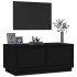 Mesa de centro madera contrachapada negro 102x50x44