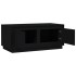 Mesa de centro madera contrachapada negro 102x50x44