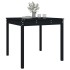 Mesa de jardín madera maciza pino negro 82,5x82,5x76