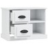 Mesita de noche blanco brillante 60x35,5x45