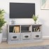 Mueble para TV madera contrachapada gris Sonoma 100x35x50
