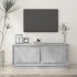 Mesa de centro madera contrachapada gris hormigón 102x50x44