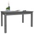 Mesa de jardín madera maciza de pino gris 82,5x50,5x45