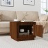 Mesa de centro madera contrachapada roble marrón 51x50x44