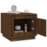 Mesa de centro madera contrachapada roble marrón 51x50x44