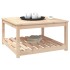 Mesa de jardín madera maciza de pino 82,5x82,5x45