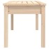 Banco de jardín madera maciza de pino 109x44x45
