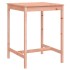 Mesa de jardín madera maciza Douglas 82,5x82,5x110