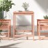 Mesa de jardín madera maciza Douglas 82,5x82,5x110