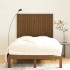 Cabecero cama pared madera maciza pino marrón