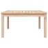 Mesa de jardín madera maciza de pino 82,5x82,5x45