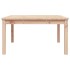 Mesa de jardín madera maciza de pino 82,5x82,5x45