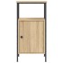 Mesitas noche 2 uds madera ingeniería roble Sonoma 41x31x80