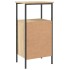 Mesitas noche 2 uds madera ingeniería roble Sonoma 41x31x80
