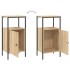 Mesitas noche 2 uds madera ingeniería roble Sonoma 41x31x80