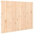 Cabecero de cama de pared madera maciza de pino 146,5x3x110