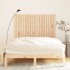 Cabecero de cama de pared madera maciza de pino 146,5x3x110