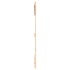 Cabecero de cama de pared madera maciza de pino 146,5x3x110