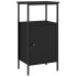 Mesitas de noche 2 uds madera de ingeniería negro 41x31x80