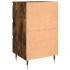 Mesitas noche 2 uds madera ingeniería roble ahumado 40x35x69