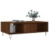 Mesa de centro madera de ingeniería roble marrón 104x60x35