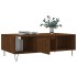 Mesa de centro madera de ingeniería roble marrón 104x60x35