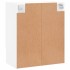 Armario de pared madera de ingeniería blanco 60x31x70