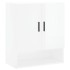 Armario de pared madera de ingeniería blanco brillo 60x31x70