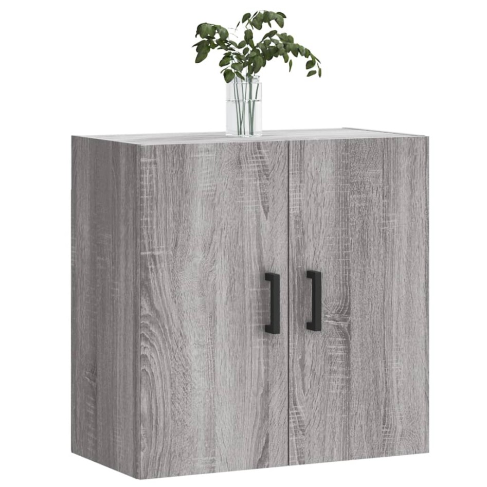 Armario de pared madera de ingeniería gris Sonoma 60x31x60