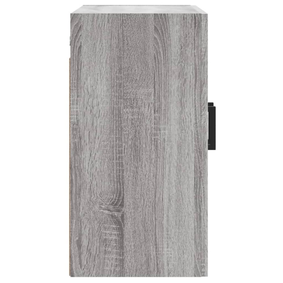 Armario de pared madera de ingeniería gris Sonoma 60x31x60