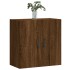 Armario de pared madera de ingeniería marrón roble 60x31x60