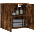 Armario de pared madera de ingeniería roble ahumado 60x31x60