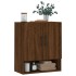 Armario de pared madera de ingeniería marrón roble 60x31x70