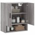Armario de pared madera de ingeniería gris Sonoma 60x31x70