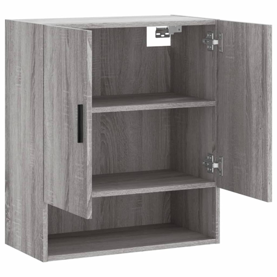 Armario de pared madera de ingeniería gris Sonoma 60x31x70