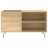 Mueble de discos madera de ingeniería roble Sonoma 85x38x48